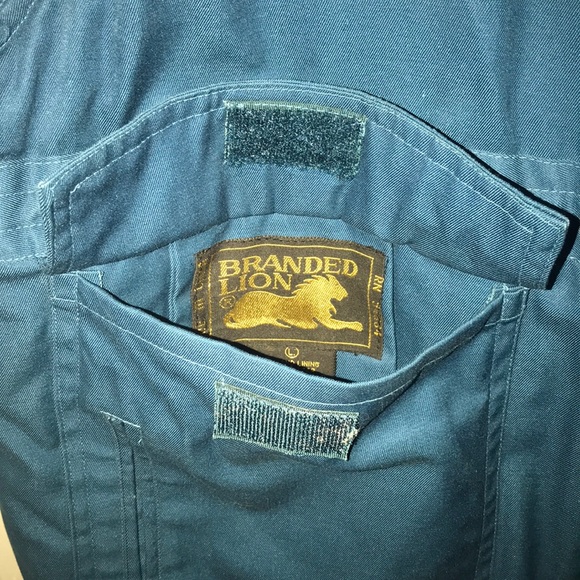 Vintage 80s Canvas/Flannel Reversible Vest - Picture 3 of 3